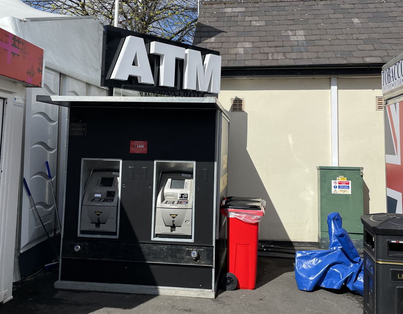 atm inside aintree racecourse