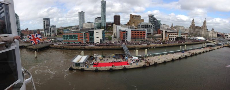 liverpool cruise terminal panoramic