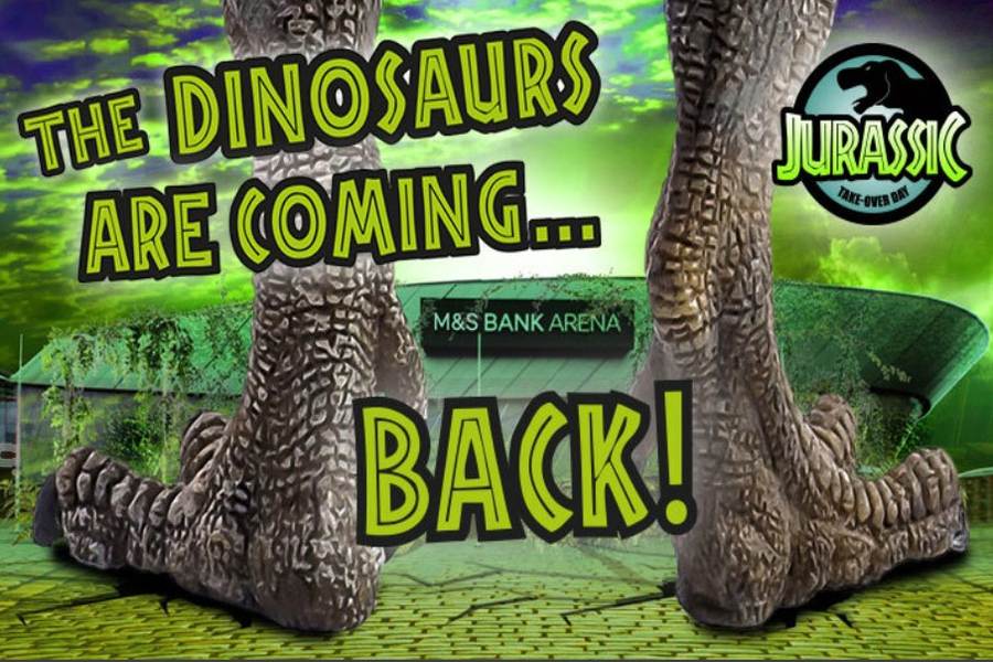 Jurassic Takeover Day at M&S Bank Arena – 15th February