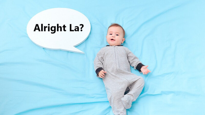 Baby Babbling Scouse Accent