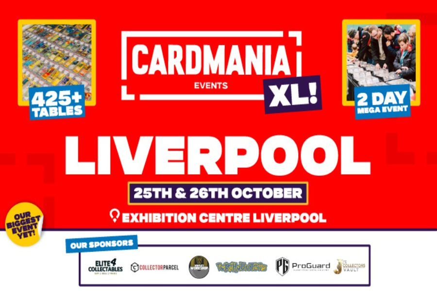 Cardmania XL – Exhibition Centre, Liverpool: 25th and 26th October 2025