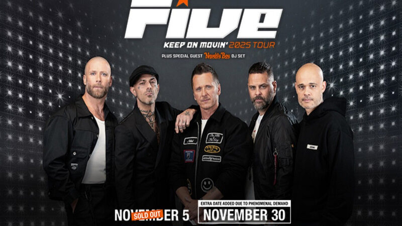 Five World Tour – M&S Bank Arena: 5th and 30th November 2025