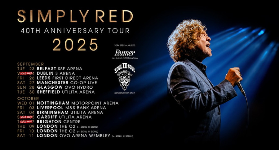 Simply Red Tour Tickets