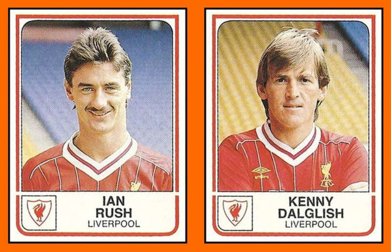 Ian Rush and Kenny Dalglish