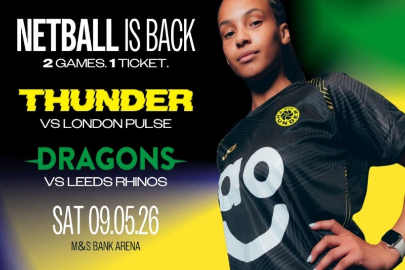 Netball Super League: M&S Bank Arena Liverpool – 9th May 2026