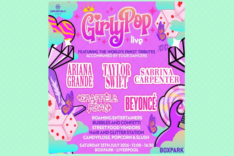 GirlyPop Live: Boxpark Liverpool – 25th July 2026