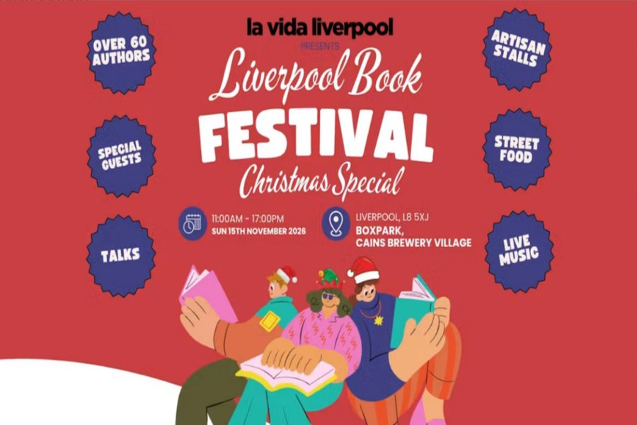 Liverpool Book Festival Christmas Special – BOXPARK, 15th November 2026