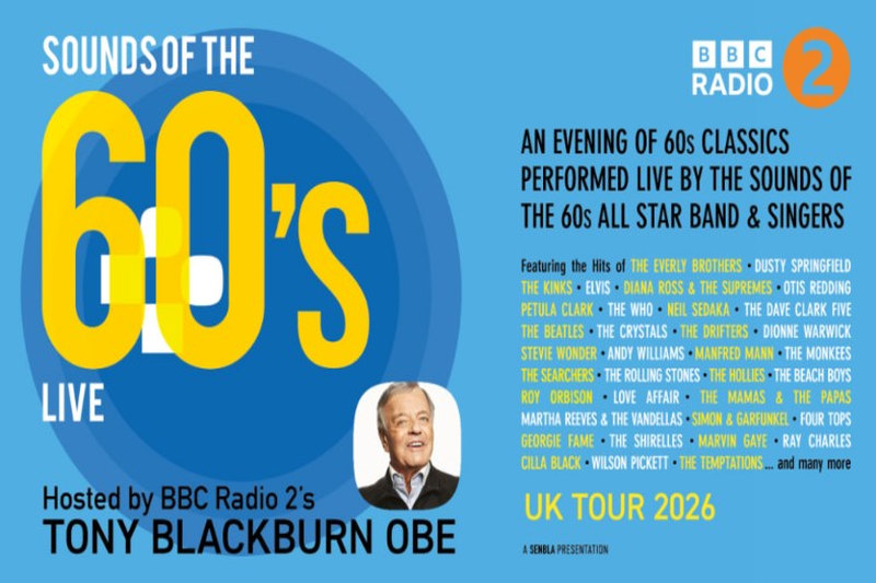 Sounds of the 60s Live with Tony Blackburn: Liverpool Empire – 12th November 2026